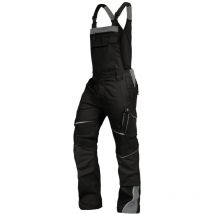 Latzhose Flex-Line FLEXL25 Gr. 26 schwarz/grau - Leibwächter