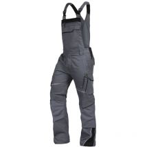 Latzhose Flex-Line FLEXL27 Gr. 110 grau/schwarz - Leibwächter