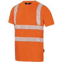 Vizwell - Herren Warnschutz-T-Shirt VWTS3NO Gr. 3XL warnorange