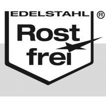 Truelle d'angle intérieur en inox - col droit - manche bois