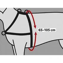 Lead'n'Walk Soft Erziehungsgeschirr Schwarz l-xl - Trixie