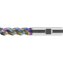 FORMAT Trochoidalfräser 6 mm Zentrumschnitt – Schneidenlänge 21 mm – Gesamtlänge 62 mm – Schaftdurchmesser 6 mm – ta-C Beschichtung