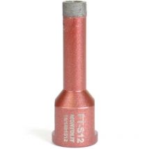 Diamant fräsfinger für trocken und NAßBOHRUNG ø 12 mm Montolit mondrillo FT-S12