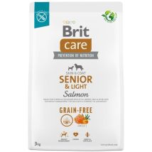 Trockenfutter für ältere Hunde aller Rassen (über 7 Jahre) Brit Care Dog Grain-Free Senior&Light
