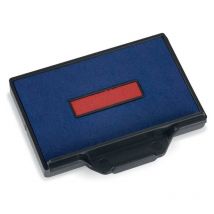 Cassette d'encrage de remplacement pour tampon 6/56/2 83493 56 x 33 mm (l x h) bleu-rouge 2 pc(s) - Trodat