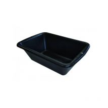 Trogolo da muratore in gomma, 63x42,5x15,5cm, 25 litri