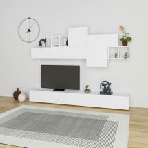 Tromen équipé mur 260 cm. blanc MTV234476