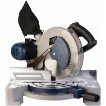 AMC - Troncatrice radiale con lama dentata da 255mm inclinabile taglio ampio 1800 Watt