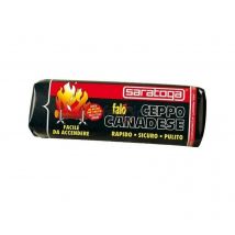 Eurostore07 - tronchetto saratoga gr 1100 stok 12 pz accendifuoco ceppo camno stufa