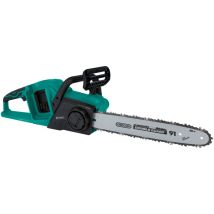 Tronçonneuse à batterie 40 V brushless – 350 mm – Vitesse chaîne 19 m/s – Longueur guide, Nombre batteries, Tension électrique, Capacité de la 