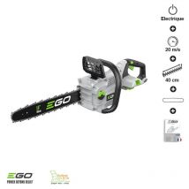 Ego Power+ - Tronconneuse electrique à batterie guide Oregon 40 cm vitesse 20m-s ego CS1610E