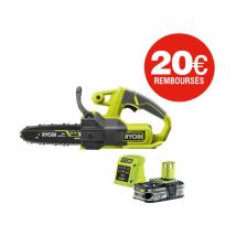 Tronçonneuse Ryobi 18V One+ - Batterie 2.5Ah - Chargeur - RY18CS20A-125