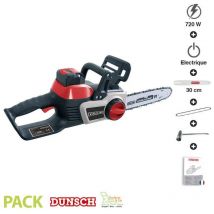 Dunsch - Tronconneuse sans fil 40V guide chaine Oregon 30 cm DU30040-CTF