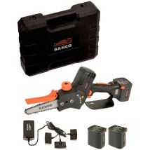 Bahco - Tronçonneuse sans fil BCL15IB (3 x 4,2 Ah chargeur coffret)