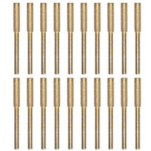 Tronçonneuse scie à chaîne tête de meulage scie à chaîne meuleuse tête de meulage fichier multi-taille scie à chaîne gravure outil abrasif or 4mm