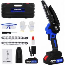 Tronçonneuse à batterie 3600w tronçonneuse puissante pour batterie rechargeable accessoires complets