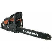 Sakawa - Tronçonneuse moteur à essence 58cc 16' + Kit Oils