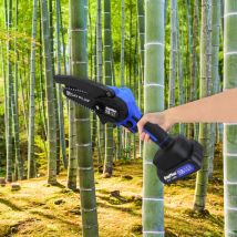 Day Plus - Tronçonneuse sans balai avec batterie tronçonneuse 4 pouces tronçonneuse manuelle avec 1 batterie tronçonneuse sans fil,DHL