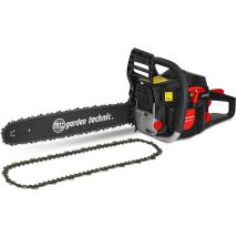 Elem Garden Technic - Tronçonneuse thermique 58CC - guide 50cm livrée avec 2 chaînes - Elem Garden