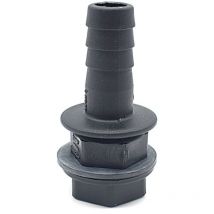 Multitanks - Trop Plein embout droit cannelé 19mm