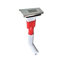 Trop plein vertical pour évier Franke cache Inox 10,5 x 4 cm