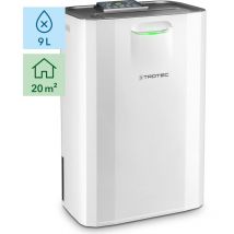 Trotec Luftentfeuchter Elektrisch Ttr 57 E – Leistung 9 L/tag – Fläche 20 M² / 50 M³ – Adsorptionsentfeuchter