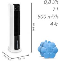 Trotec - Aircooler, raffrescatore, umidificatore, ventilatore pae 30
