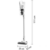 Trotec - Scopa elettrica senza fili 2 in 1 vc 150 e