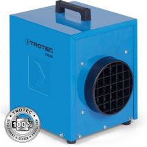 Trotec Bauheizer TDE 25 – 3 kW – 206 m³/h – Kompakt und robust für Baustellen, Werkstätten und Verkaufsräume