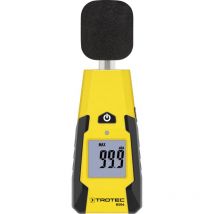 Trotec - Sonomètre BS06 - 40dB - 130dB - écran rétroéclairé - valeur min et max