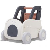 Leogreen - Trotteur Bébé 4 en 1 Multifonctionnel Trotteur Evolutif Bebe avec Vitesse Réglable,Marcheur,Chariot de Marche,Trotteur Voiture,Roues Jouet