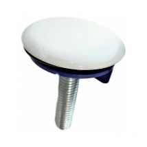 Cache trou blanc lavabo diam 50
