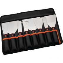 Trousse de 8 Couteaux américain avec manche bimatière - mondelin