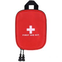 Trousse de Premiers Secours en Nylon, Sac de Premiers Soins Compact et léger pour Voiture, Plein air, Bateau, Camping, randonnée (Sac Seulement)