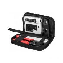 Goobay - Trousse à Outils pour l'installation Réseau et Téléphonique, installation et contrôle du réseau domestique (97790)