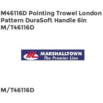 Marshalltown - M46116D Pointing Trowel London Pattern DuraSoft Handle 6in M/T46116