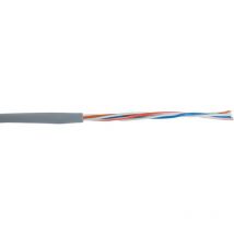 Micro Tek - Trr câble téléphonique 2 paires + t diamètre extérieur 4.9mm 100m - ctx2cp0t00