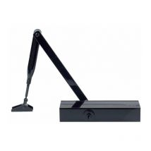 Dorma - Türschließer für alle Profile Standardarm - Öffnungsbremse - Kraft 2/4 - Schwarz - 27112219