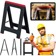 Chevalet De Travail Pliant De (1 Unité, Pliant, Support Fixe, Pieds Antidérapants, Capacité De Charge De 350 Kg)