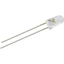 1557480 led blanc rond 5 mm 30000 mcd 15 ° 20 mA 3.3 v S341671 - Tru Components