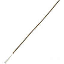 Tru Components 1566848 Litze Liy 1 X 0.14 Mm² Braun 10 M
