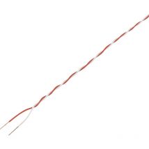 1572354 Schaltdraht 2 x 0.20 mm² Rot, Weiß 20 m - Tru Components