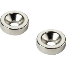 D25T5-M5 Magnete permanente Anello (ø x a) 25 mm x 5 mm N35 Temperatura limite (max.): 80 °c - Tru Components