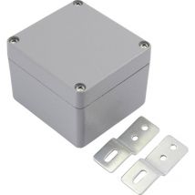 Tru Components - ES-FA2 TC-6649480 Boîtier universel 120 x 80 x 55 Fonte d'aluminium gris clair 1 pc(s)