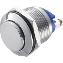 Tru Components - gq 19H-S Vandalismusgeschützter Drucktaster 48 v/dc 2 a 1 x Aus/(Ein) tastend IP65