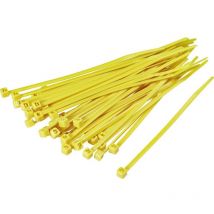 1593703 TC-CV250203 Fascetta per cavi 250 mm 4.80 mm Giallo 100 pz. - Tru Components
