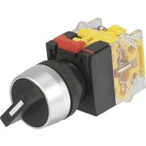Conrad - Commutateur Rotatif Las0-a3y-20x/33 250 V/ac 5 A Positions De Commutation 3 2 X 45 ° Ip40 1 Pc(s)