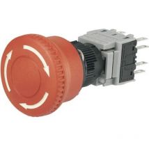 Tru components LAS1-BY-22TSB Arrêt d'urgence 2 nf , 2 no (t) 1 pc(s)