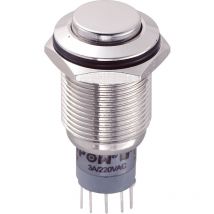 Tru Components - 701932 LAS2GQH-22/N/P Vandalismusgeschützter Drucktaster 250 v/ac 3 a 2 x Ein/(Ein) t