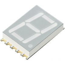 Led cms rouge 13 mcd Affichage à chiffres uniques R729342 - Tru Components